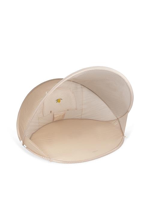 Konges Sløjd Mini Pop-Up Strandtelt UV 50+ Tea Stripe  Tea Stripe One Size  Hvid  One Size 12M+ Drenge, Piger