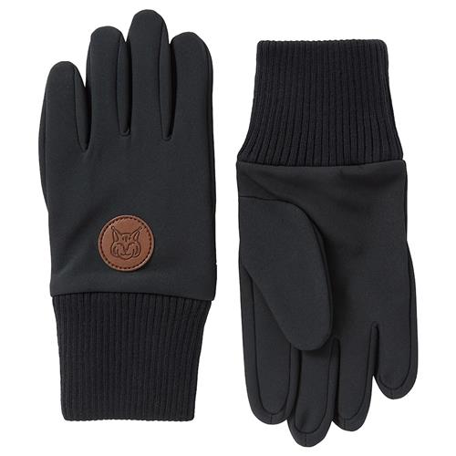 Kuling Landala Softshell Handsker Always Black  Always Black-8-10 Y  Sort  8-10 år  Drenge, Piger
