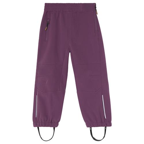 Kuling Landala Softshell Bukser Grape Purple  Grape Purple-140 cm  Lilla  140 cm  Drenge, Piger