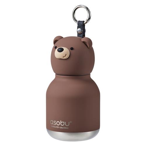 Asobu Mini Besties Vandflaske Brown Bear  Brown Bear One Size  Brun  One Size  Drenge, Piger