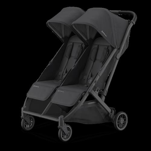 UPPAbaby Minu Duo Klapvogn Jake Charcoal Charcoal -OS  Sort  One Size  Drenge, Piger