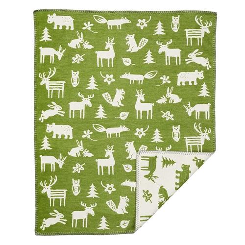 Klippan Yllefabrik Forest  Green  Green One Size  Grøn  One Size  Drenge, Piger