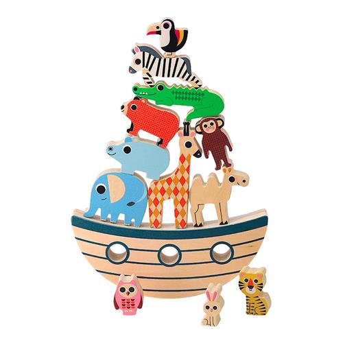 Vilac Animals Ark By Ingela P Arrhenius Balancespil  Blue One Size  Blå  One Size 4+ Years Drenge, Piger