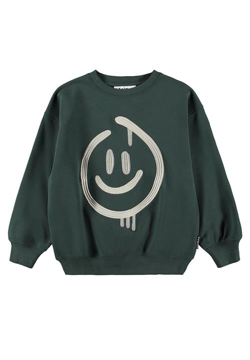 Molo Mar Sweatshirt Taxus Taxus 104 cm  Grøn  104 cm  Drenge