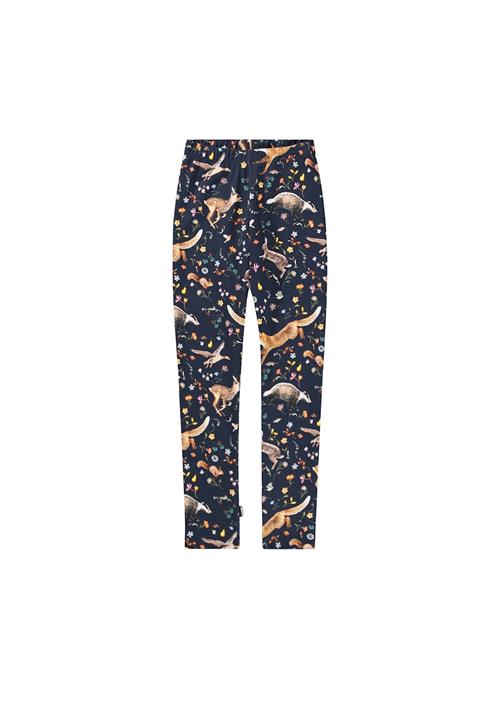 Molo GOTS Niki Leggings Windy Forest  Windy Forest 110 cm  Marineblå  110 cm  Piger