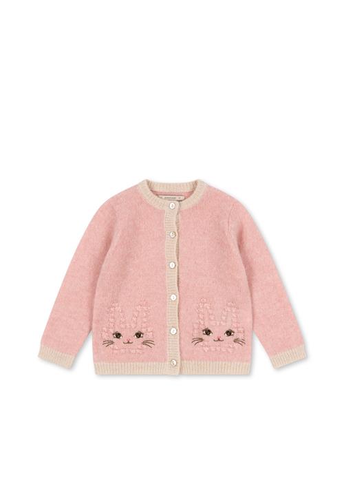 Konges Sløjd Kitty Cardigan Silver Pink  Silver Pink-12M  Hvid  12 måneder  Piger