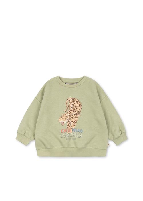 Konges Sløjd Lou Sweatshirt Sage  Sage-7-8Y  Grøn  7-8 år  Drenge