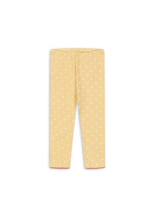 Konges Sløjd Minnie Bukser Dot Golden  Dot Golden-12M  Gul  12 måneder  Piger