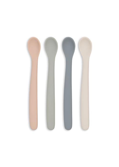 Konges Sløjd 4-pak Spiseskeer Onyx  Onyx-ONE SIZE  Blå  One Size  Drenge, Piger