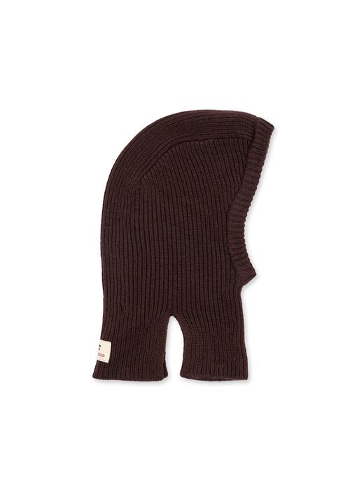 Konges Sløjd Basil Balaclava Decadent Chocolate  Decadent Chocolate-6-9M  Brun  6-9 måneder  Piger