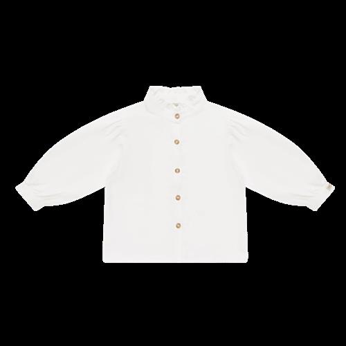 Donsje Amsterdam Fini Bluse Off White  Off White-3-4 Y  Hvid  3-4 år  Piger