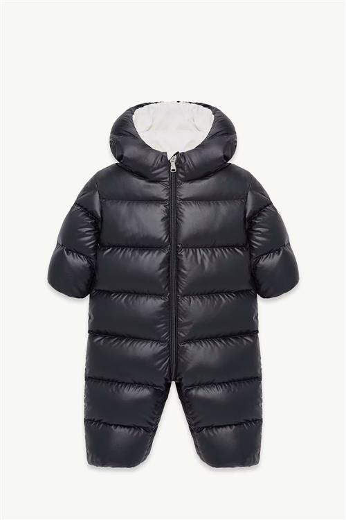 Moncler Alanie Polstret Snedragt Navy  Navy 86 cm Dun Marineblå  86 cm  Drenge, Piger