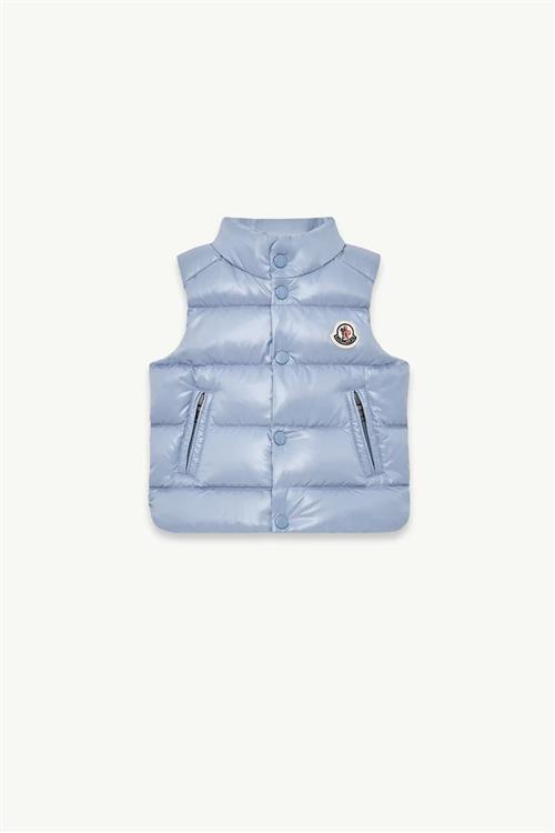 Moncler Bernard Dunvest Medium Blue  Medium Blue 86 cm  Blå  86 cm  Drenge