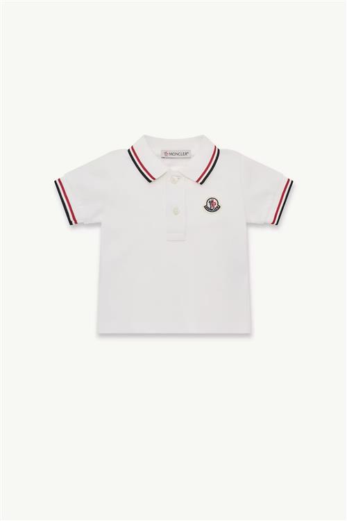 Moncler Polo Natural  Natural 100 cm  Hvid  100 cm  Drenge