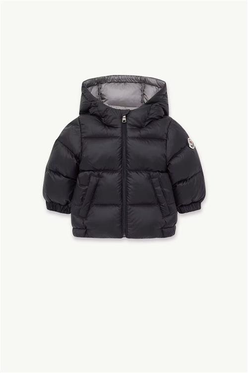 Moncler New Macaire Hooded Down Jacket Black 86 cm  Sort  86 cm  Drenge