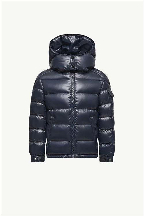 Moncler New Maya Jakke Navy  Navy 164 cm  Marineblå  164 cm  Drenge