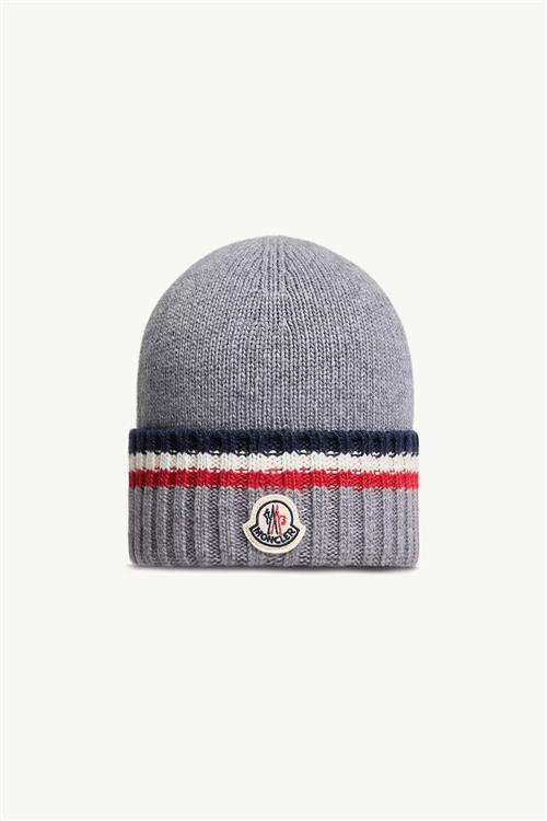 Moncler Ullhue Medium Grey Medium Grey M Uld Grå  M  Drenge