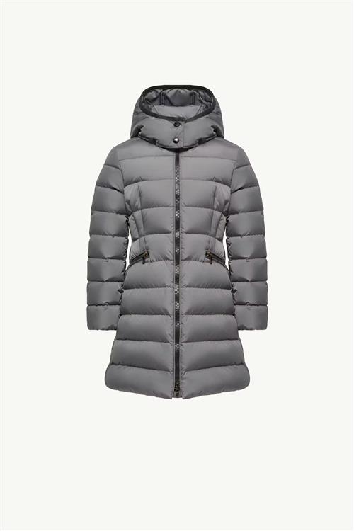 Moncler Charpal Lang Frakke Dark Grey  Dark Grey 140 cm  Grå  140 cm  Piger