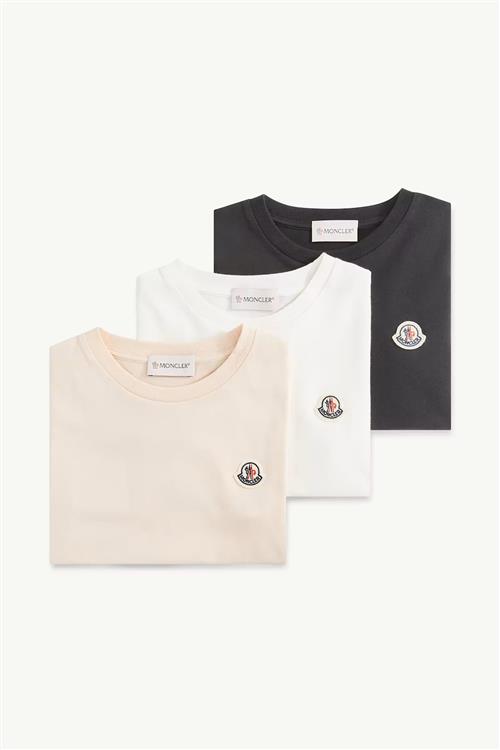 Moncler 3-pak T-shirt Open Miscellaneous  Open Miscellaneous 152 cm  Gul  152 cm  Piger