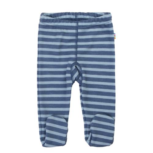 Joha Uldleggings Med Fødder Dark Blue  Dark Blue 70 cm  Blå  70 cm  Drenge