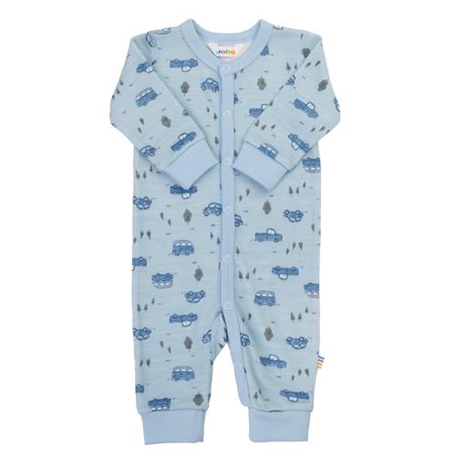 Joha Jumpsuit I Uld Blue  Blue 50 cm Uld Blå  50 cm  Drenge
