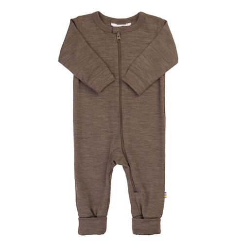 Joha Jumpsuit I Uld Brown  Brown 90 cm Uld Brun  90 cm  Drenge, Piger