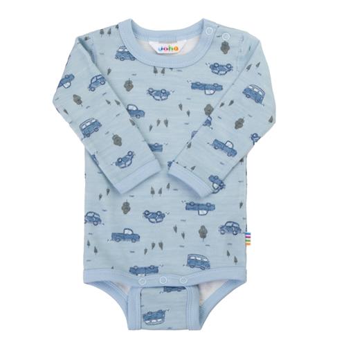 Joha Uld Baby Body Blue  Blue 90 cm  Blå  90 cm  Drenge