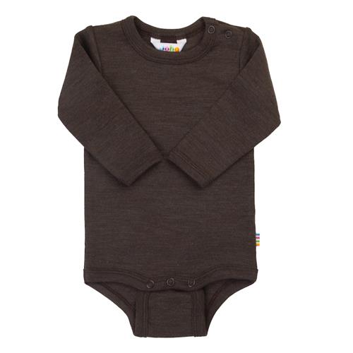 Joha Uld Baby Body Dark Brown  Dark Brown 70 cm  Brun  70 cm  Drenge, Piger