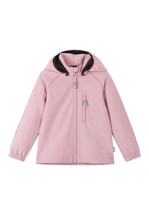 Reima Vantti Softshell Jakke Grey Pink  Grey Pink 128 cm  Lyserød  128 cm  Drenge, Piger