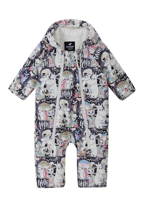 Reima Moomin Knytte Vinteroveralls Off White  Off White 74/80 cm  Hvid  74/80 cm  Drenge, Piger