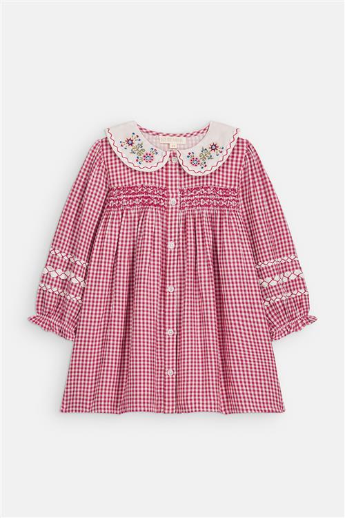 Louise Misha Delina  Raspberry Checks  Raspberry Checks-7 Y  Lyserød  7 år  Piger