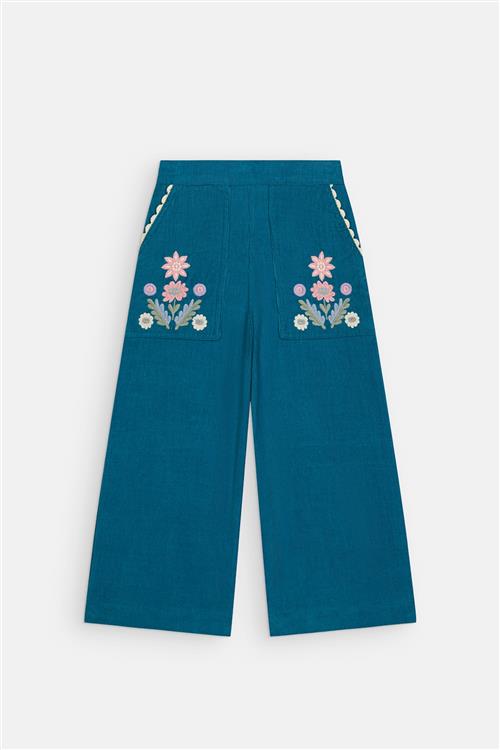 Louise Misha Floralia  Blue  Blue-5 Y  Blå  5 år  Piger