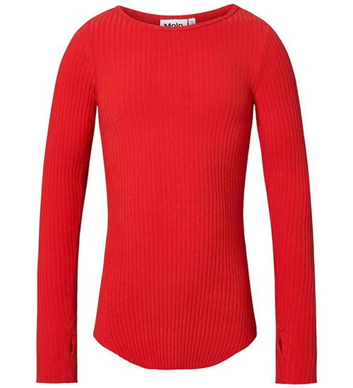 Molo Bluse - Rib - Rochelle - Ruby Red