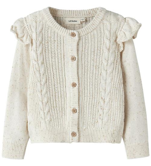 Lil Atelier Cardigan - Strik - NmfGalto - Kab - Turtledove