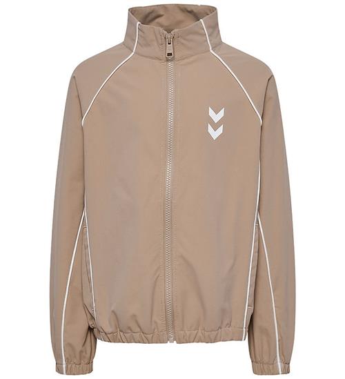 Hummel Træningsjakke - hmlJR Street Tracksuit - Silver Mink