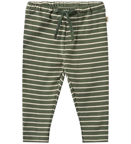 Wheat Bukser - Manfred - Dark Green Stripe