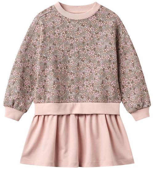 Wheat Kjole - Maggie - Rose Brown Flowers
