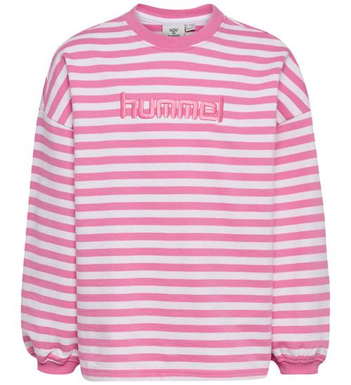 Hummel Sweatshirt - hmlJR Geggo - Fuchsia Pink
