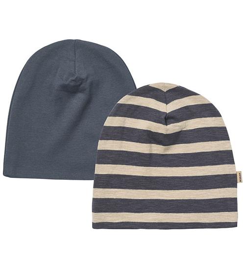 Wheat Huer - 2-pak - Aidan - Greyblue Stripe