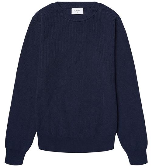 Grunt Bluse - Strik - GrAlsel - Dark Blue
