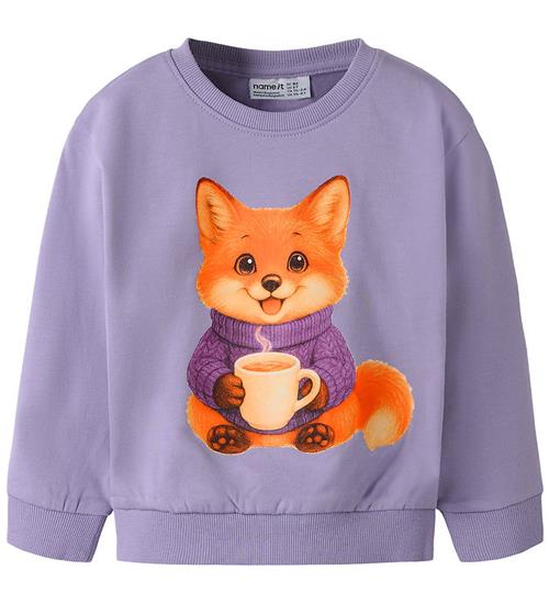Name It Sweatshirt - NmfVotea - Heirloom Lilac/Fox