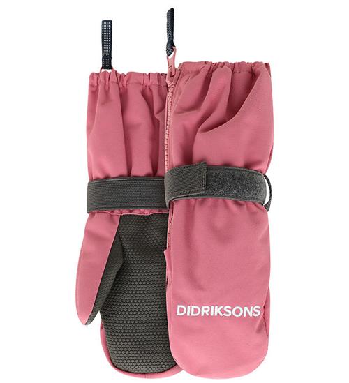 Didriksons Luffer m. Fleece - Biggles - Heather Pink m. Lynlås