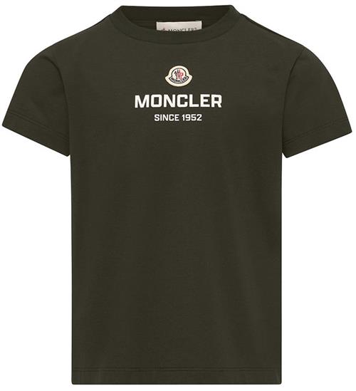 Moncler T-shirt - Armygrøn m. Print