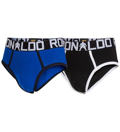JBS - CR7 Boxershorts - 2-pak - Boys Brief - Blå/Sort