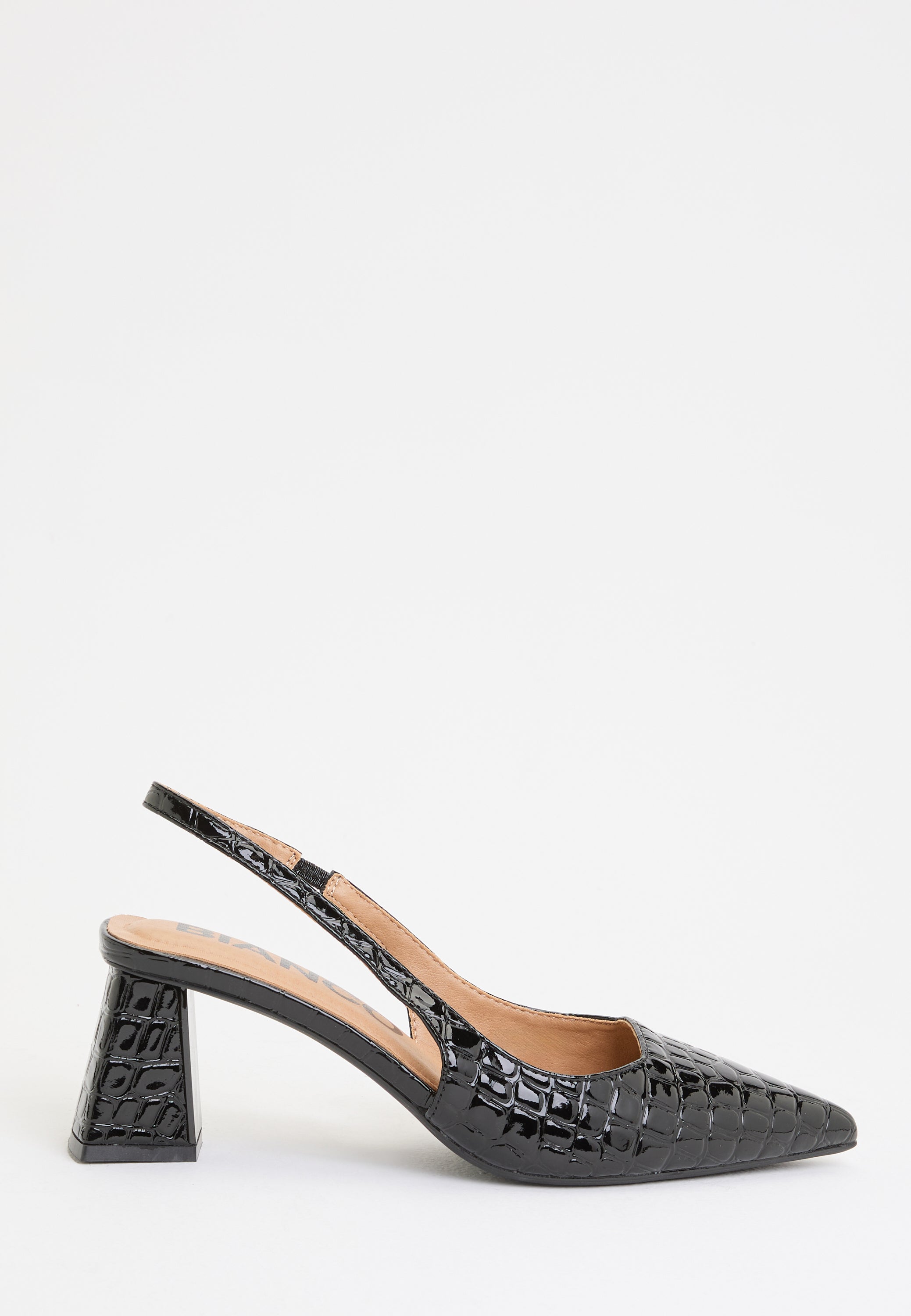 BIANCO Biamaralyn Slingback Croco Patent
