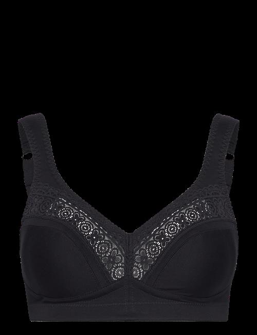 Swegmark | Cotton Star Soft Bra Black | D x 80