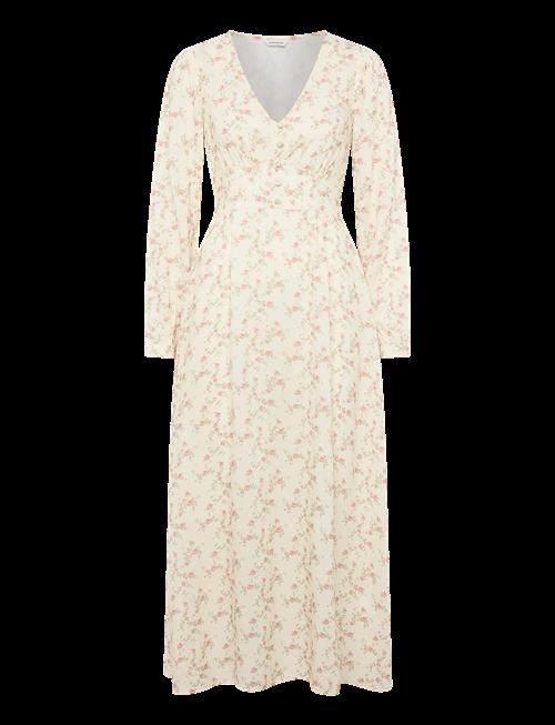 Bubbleroom | Viscose V-Neck Maxi Dress | 36
