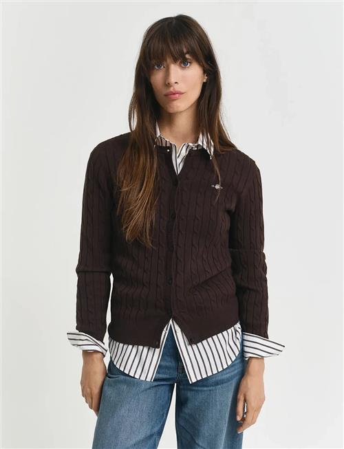 Gant | Stretch Cable Knit Cardigan | XS