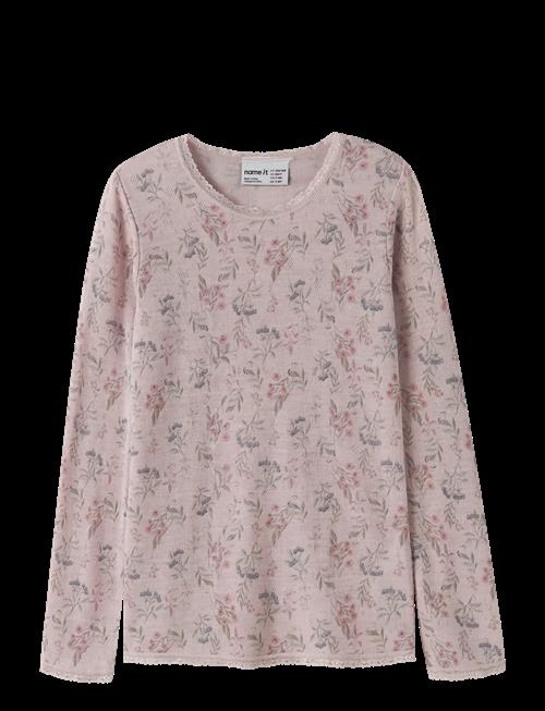 name it | Nkfwang Wool Needle Ls Top | 146-152