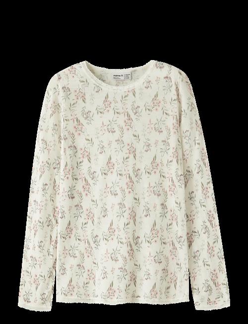 name it | Nkfwang Wool Needle Ls Top | 134-140